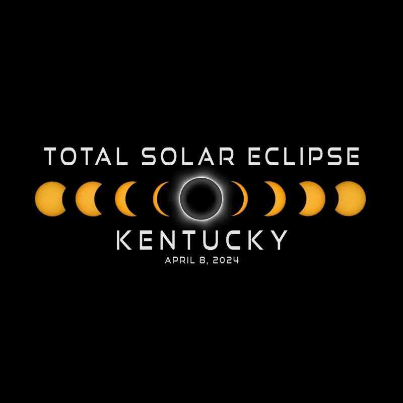 Eclipse de Soleil du Kentucky 2024 8 avril Souvenir