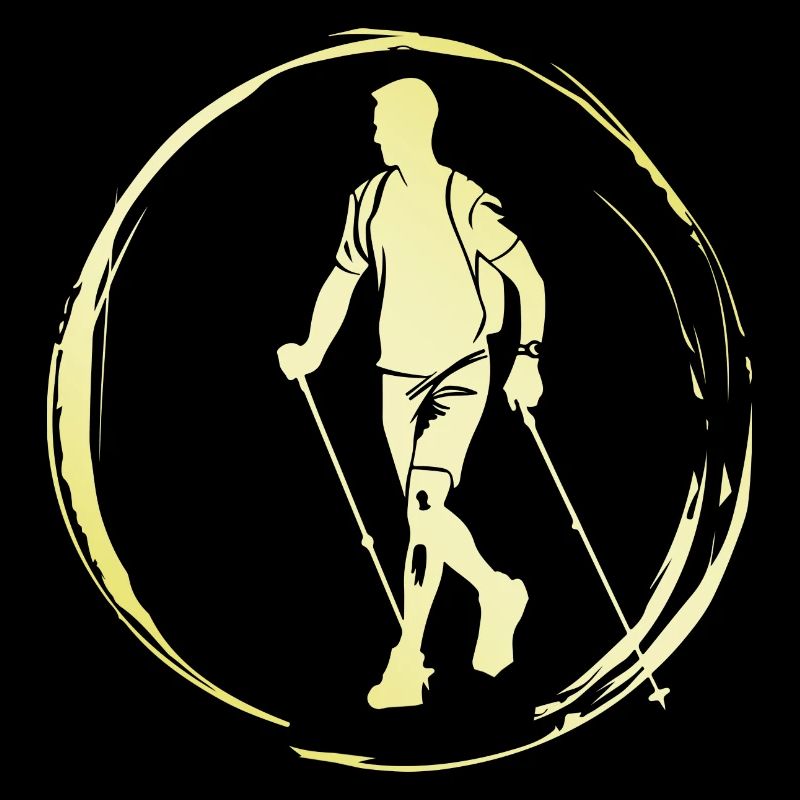 Nordic Walking Man