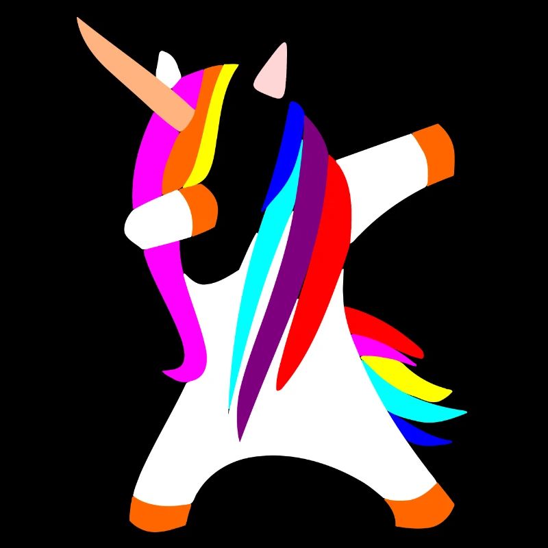 dabbing licorne licorne