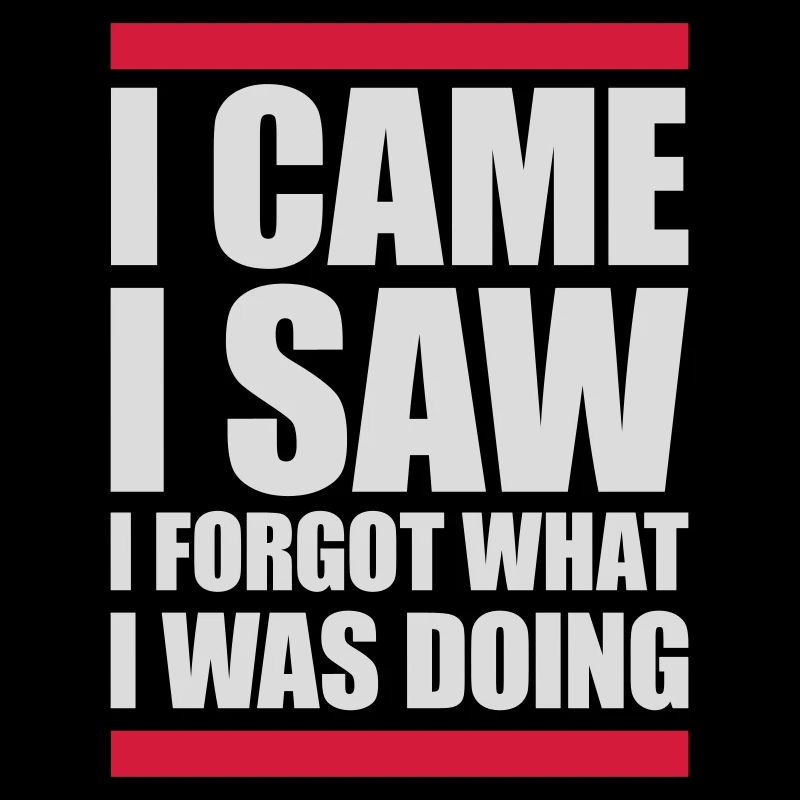 I came saw forget