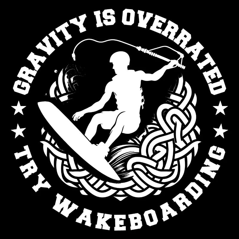 Gravity is overrated try wakeboarding