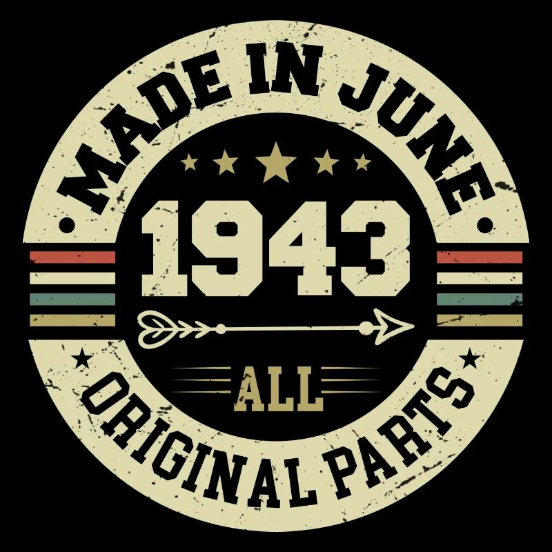 Juni 1943 Geburtstagsgeschenk Juni 1943 Juni 1943