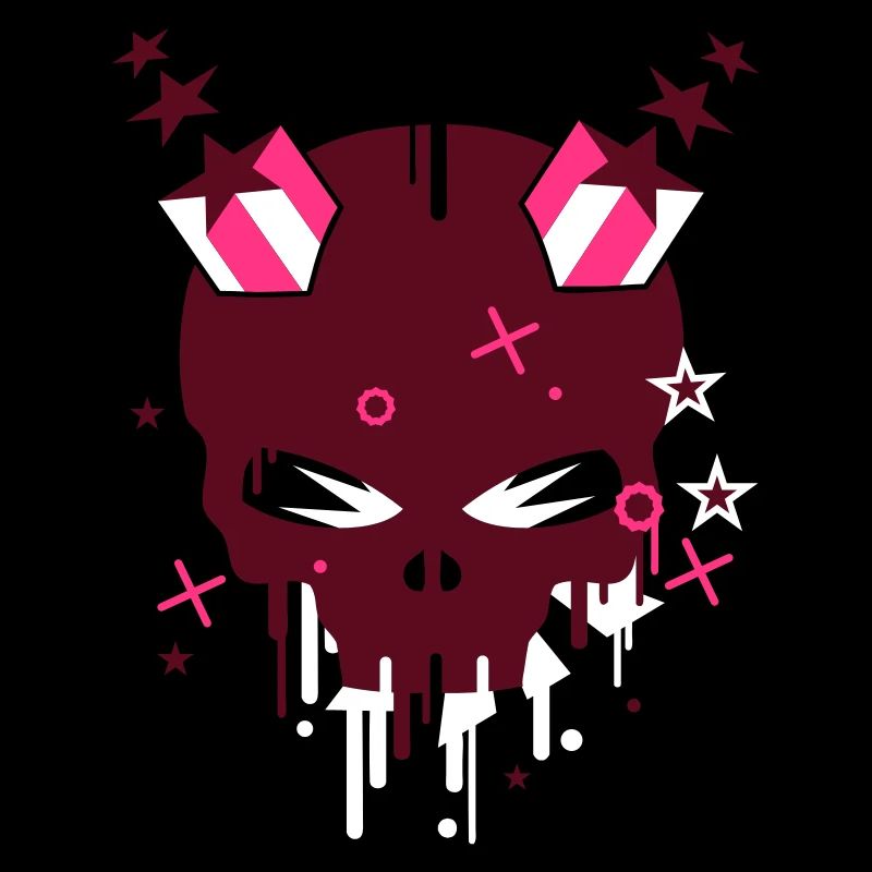 Devilskull with stars