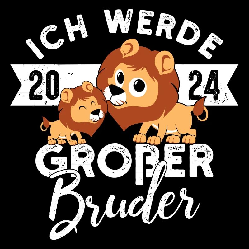 Löwe Einzelkind Schwangerschaft Großer Bruder 2024