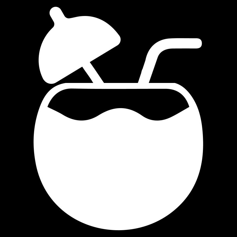 Icône de l’icône de la noix de coco