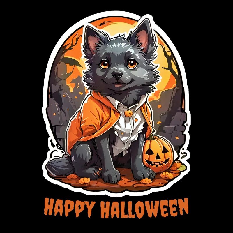 Conception du chien d’Halloween 2.1