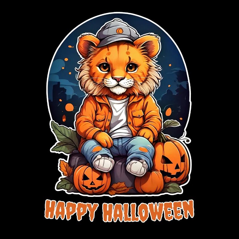 Conception du Lion d’Halloween 2.1