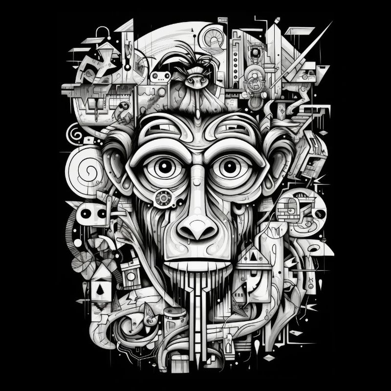 [MB] "Wise Look" Pensive Monkey