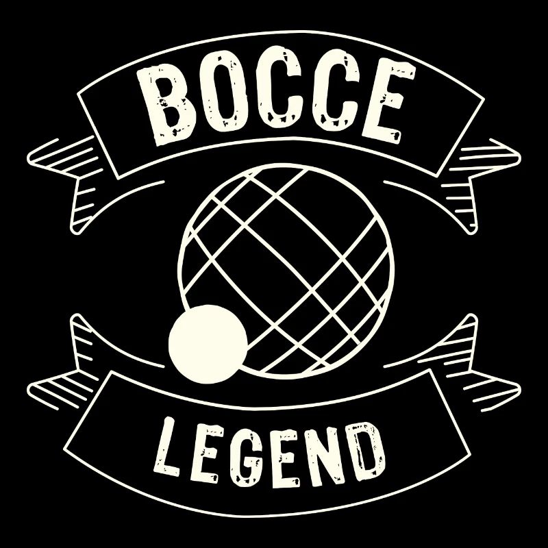 Bocce Legend Spruch Bocce Ball mit Jack Bocci