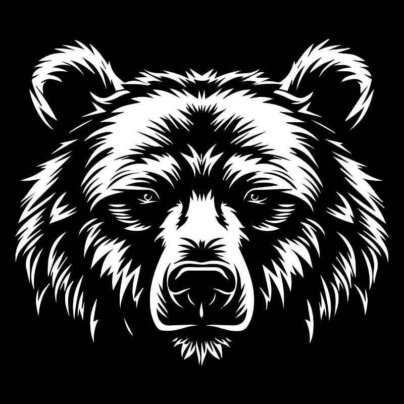 Bear Logo Stylized