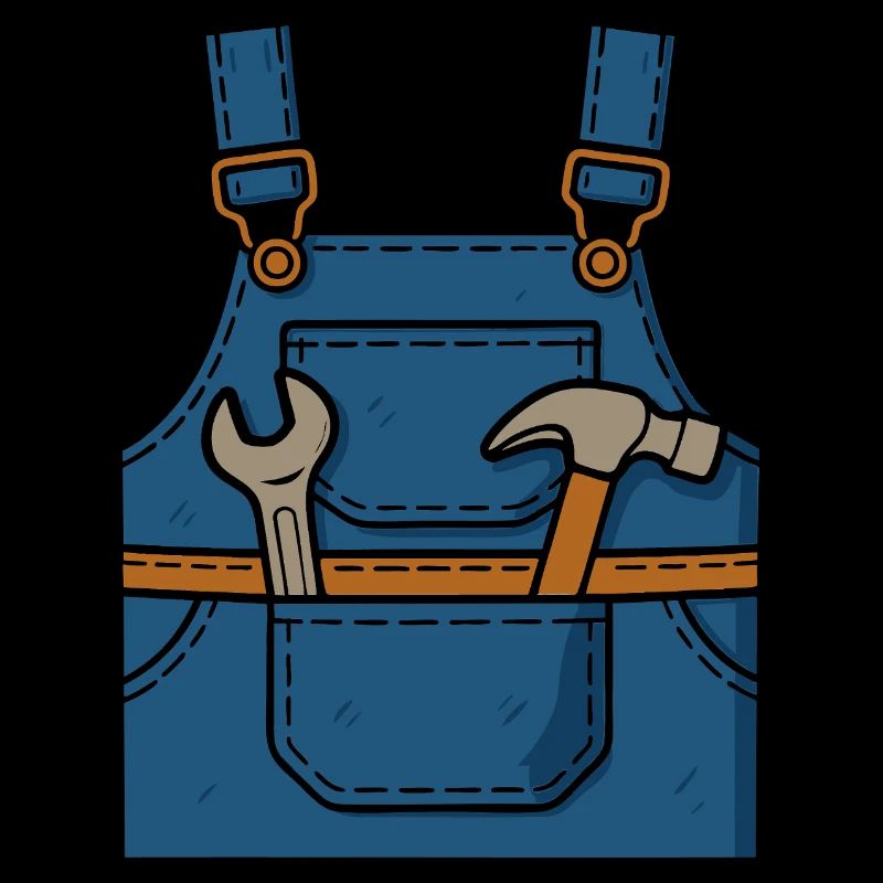 Tools always with you – dungarees