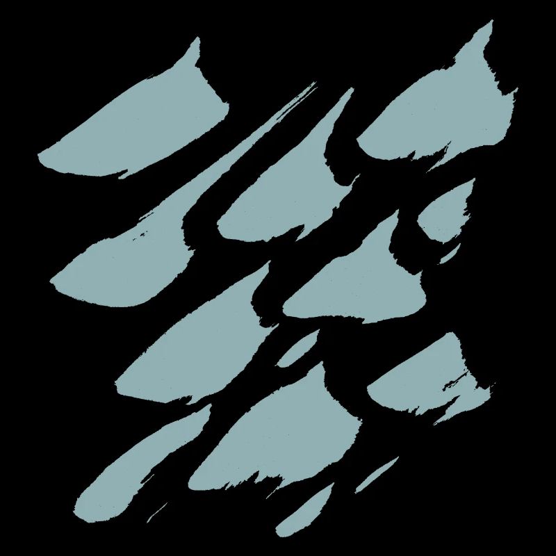 Brush Strokes Pattern - Khaki