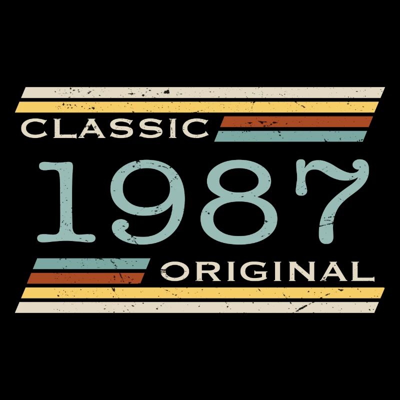 Vintage 1987, Classique, Original(e)