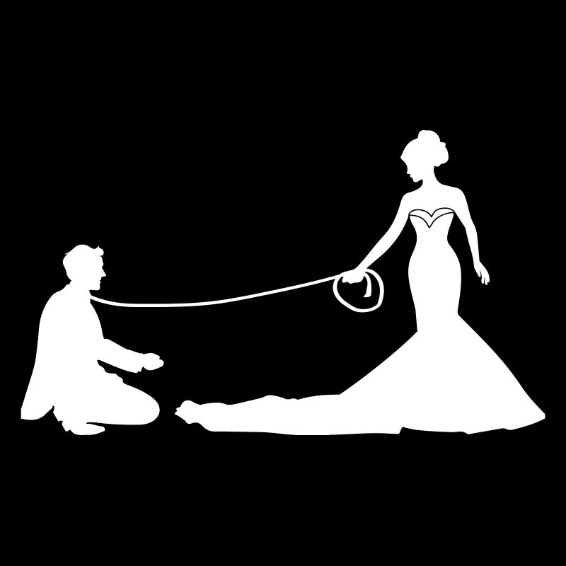 Wedding Newlyweds Leash