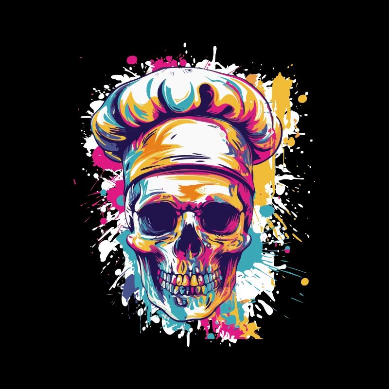 Chef Chef Skull