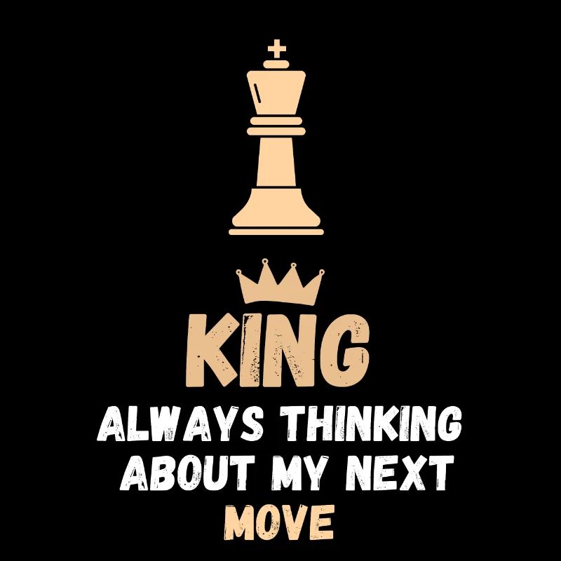 Schach Spruch Geschenk Schachmatt Queens Gambit