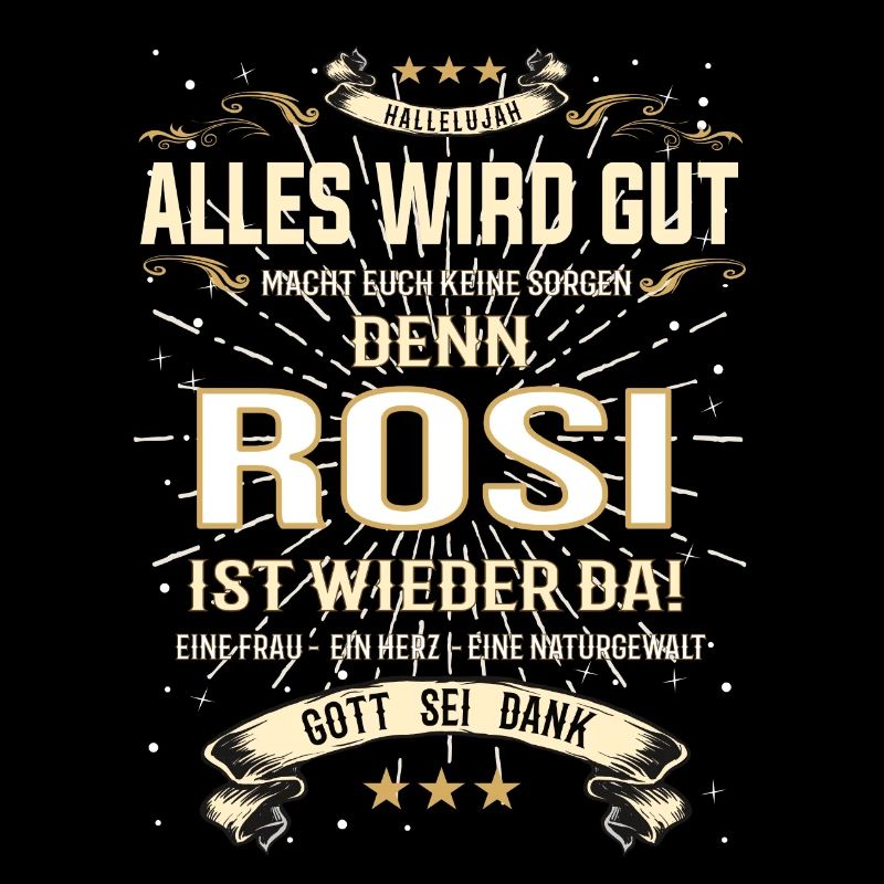 Rosi ist wieder da, alles wird gut