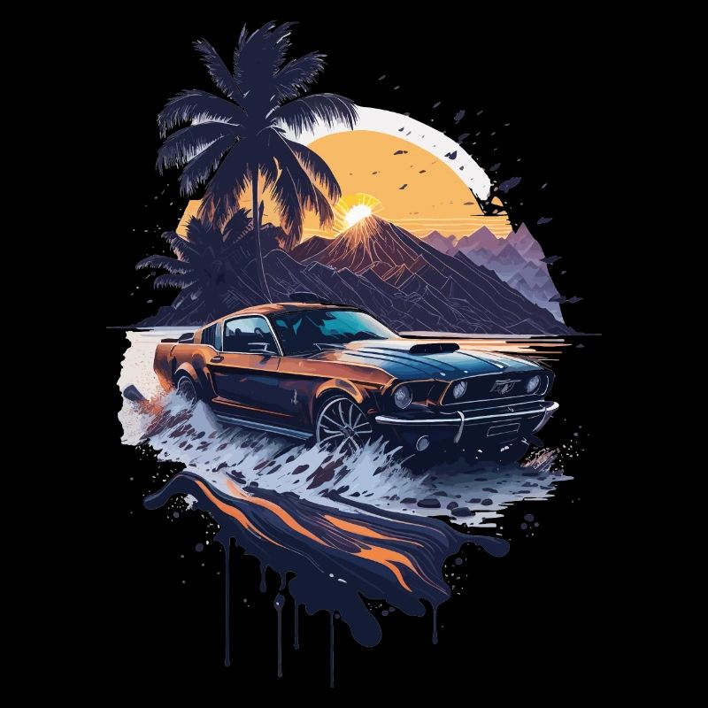 Auto sportiva classica