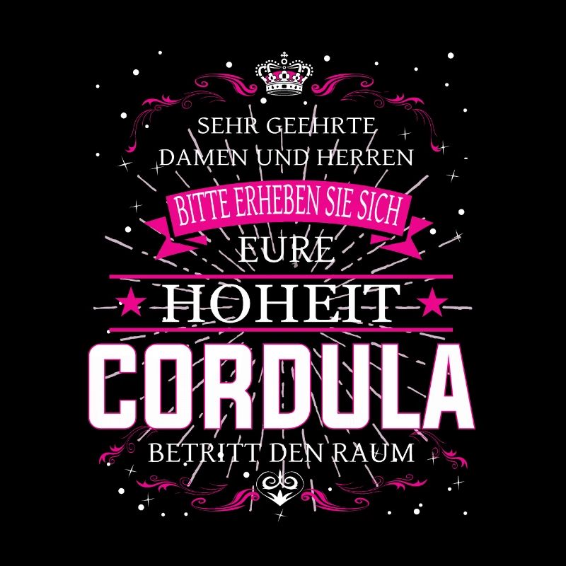 Cordula ist wieder da, alles wird gut