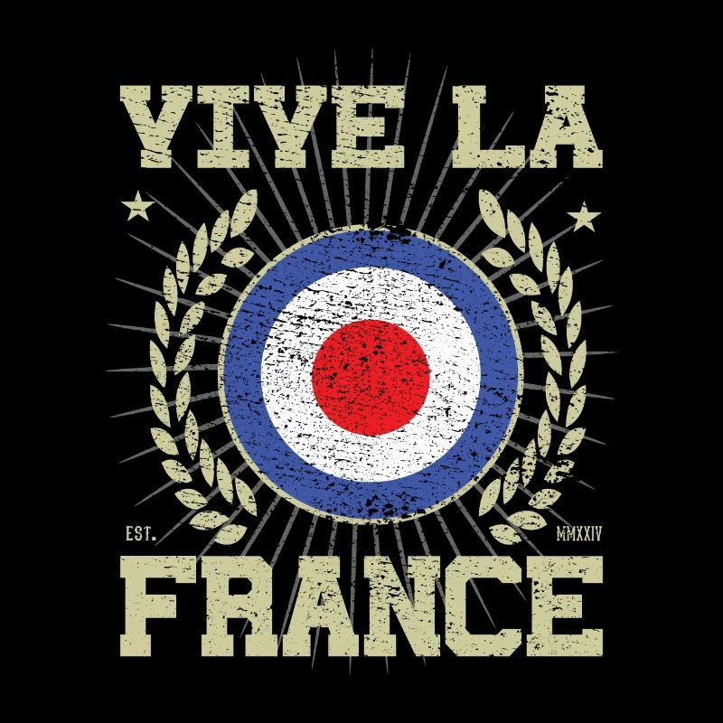 Cooles Frankreich Design