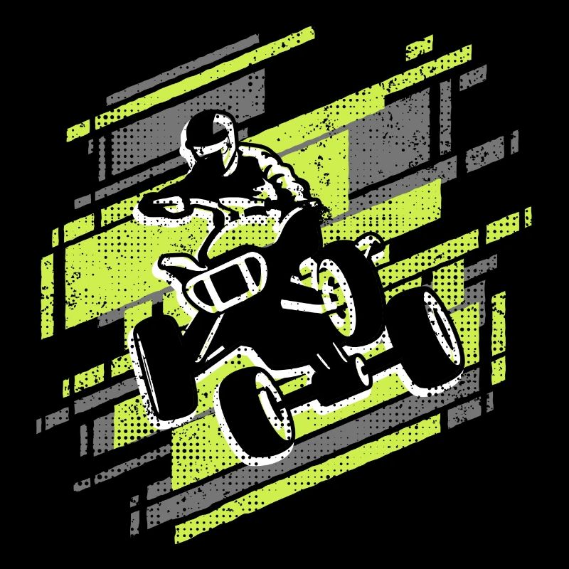 Quad Biker Offroad Quad Driver Garçon VTT
