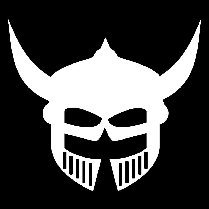 Conception de casque barbare