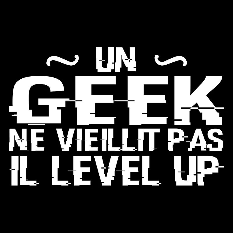 A geek doesn't get old he level up