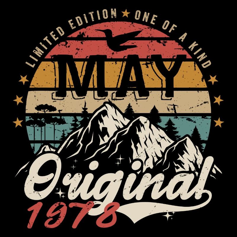Mai 1978 Original Mai 1978 Geburtstagsgeschenk