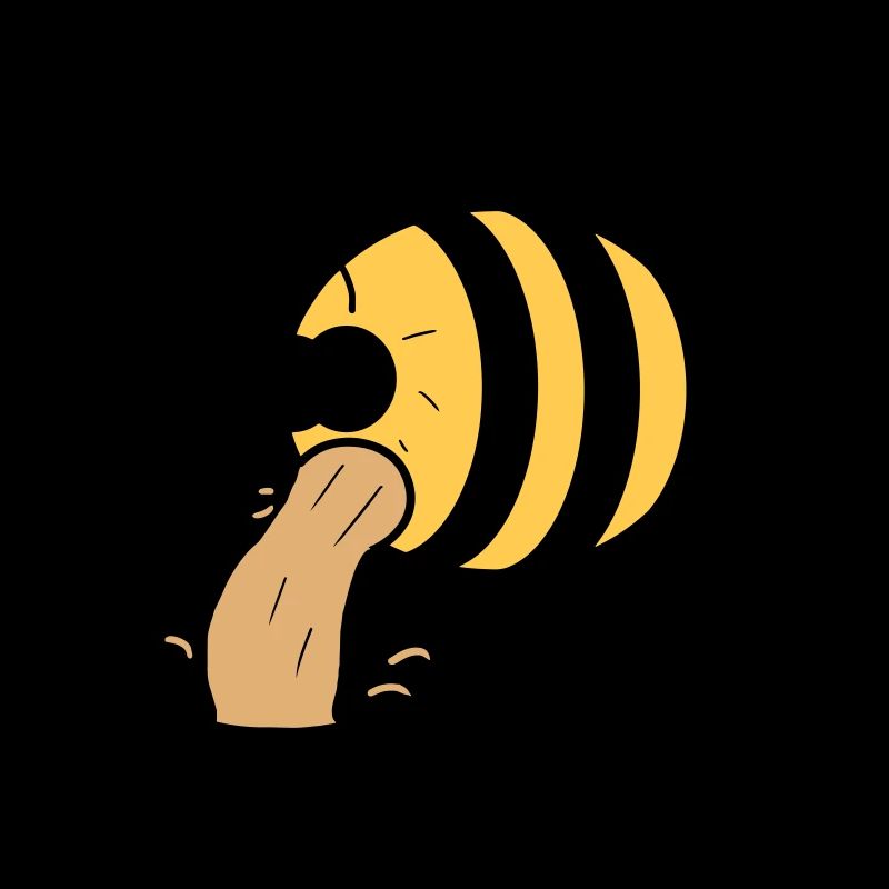 making of honey - bee :-)