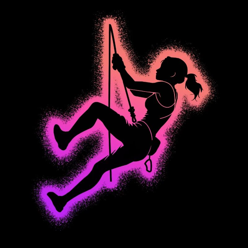 Bouldern Kletterer Bergsteigen Mädchen Klettern