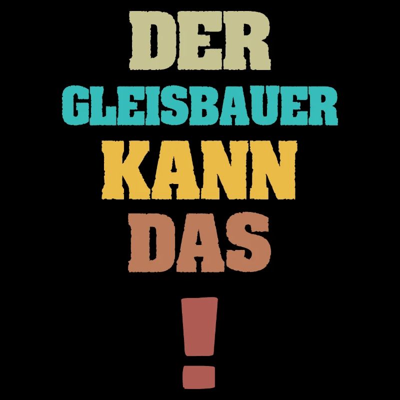 Gleisbauer als Lustig