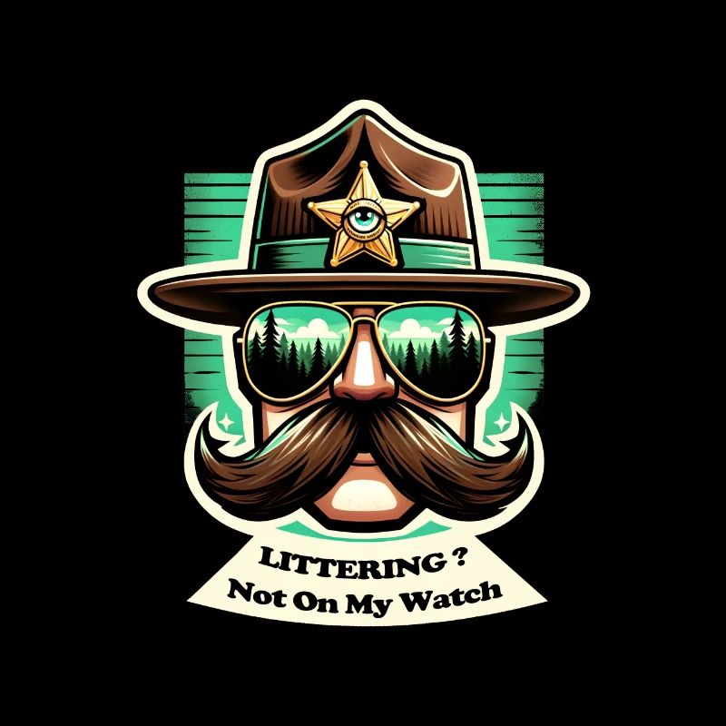 Anti littering No environment Recycle garbage