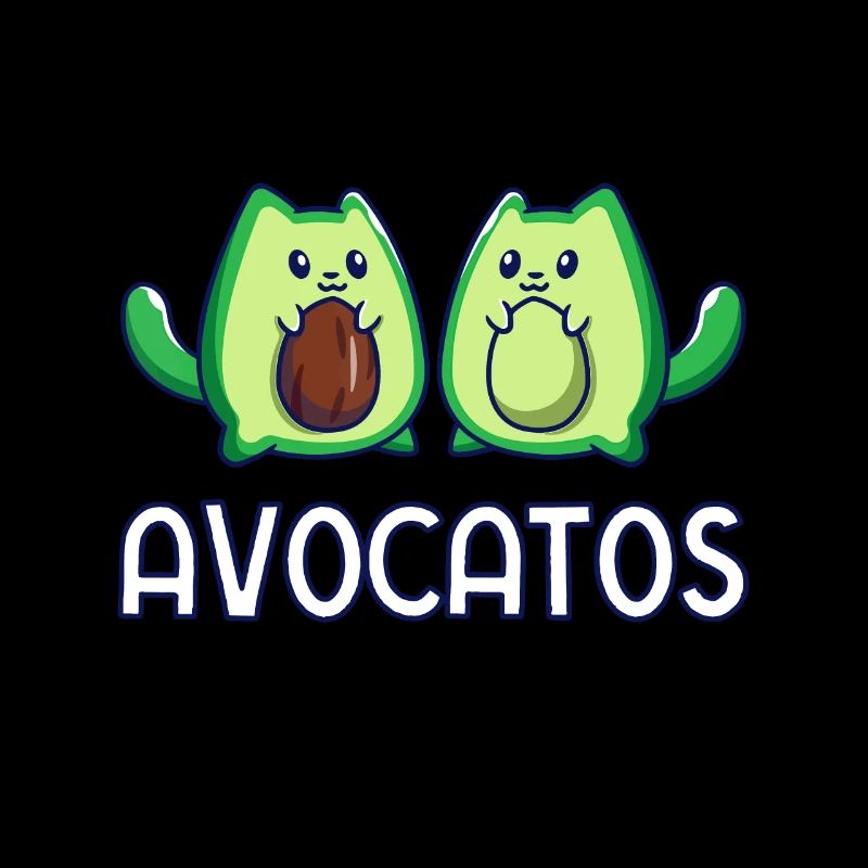 Avogato Avocat Chat Chat Vegan