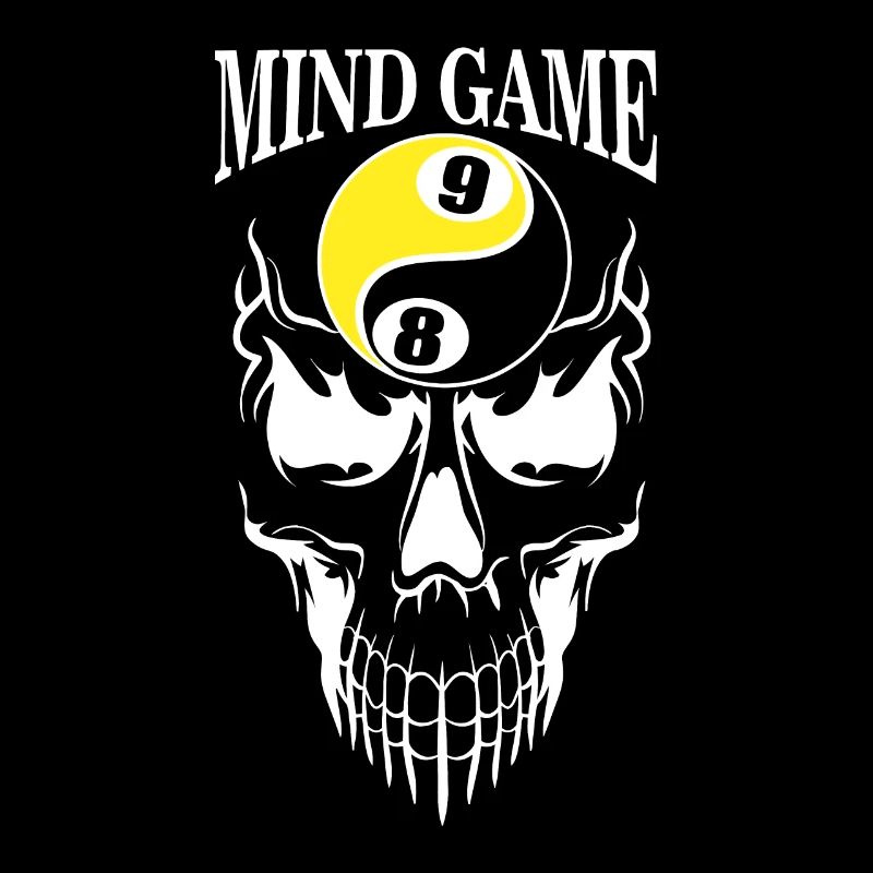 Mind Game Billiardplayer Billiardballs Queue