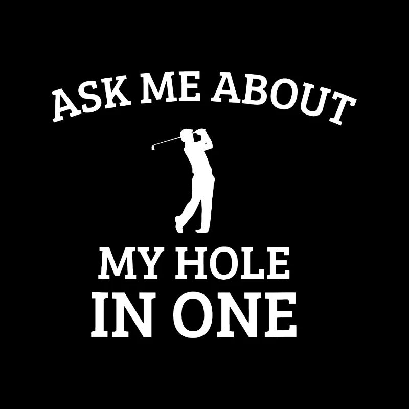 Posez-moi des questions sur mon trou en un, drôle de citation de golf