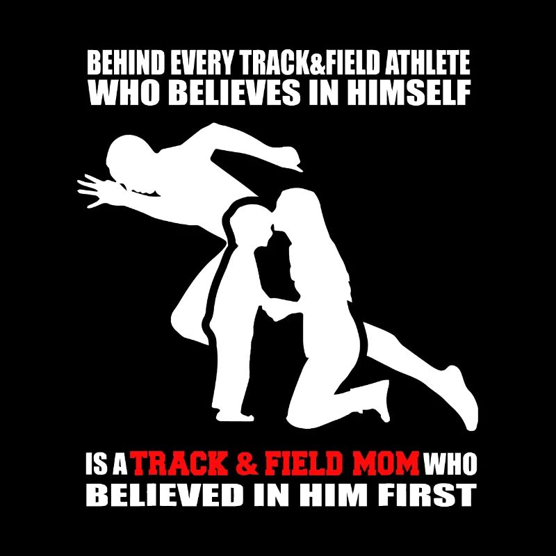 Hinter jedem Athleten steht eine Leichtathletik-Mutter