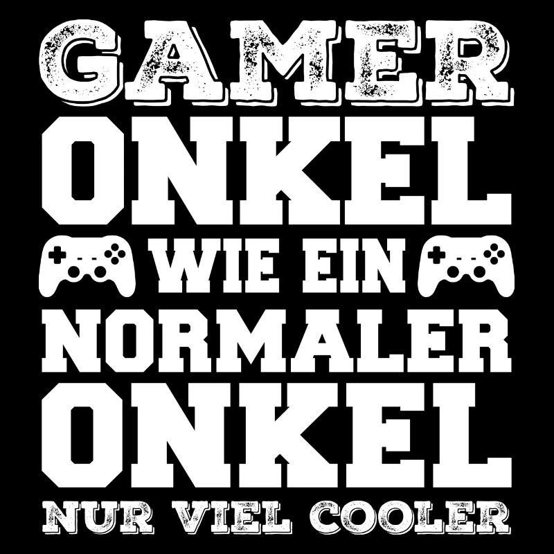 Der Coole Gaming Onkel Gamer Zocker Geschenk