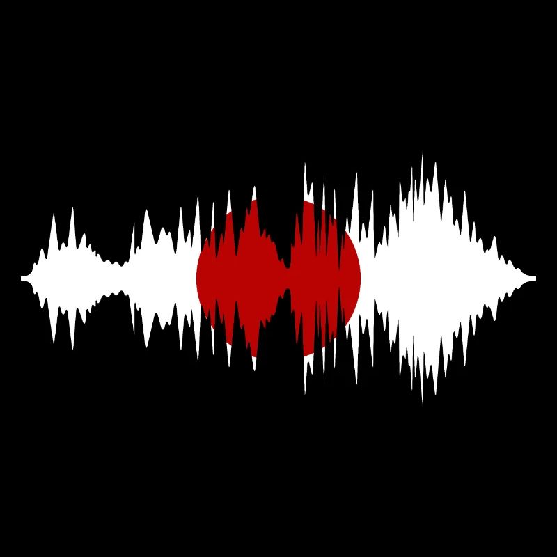 Drapeau du Japon utilisé Look Nihon drapeau japonais