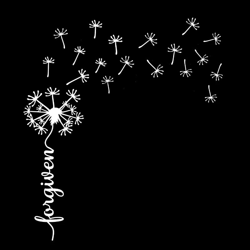 Forgiven Dandelion design
