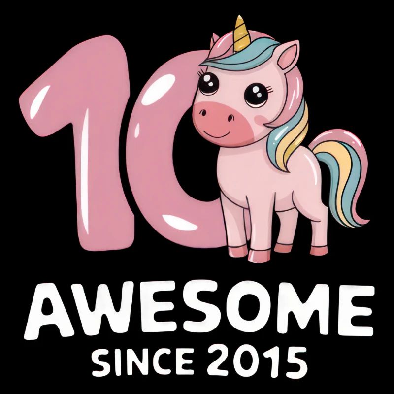 10. Geburtstag - Awesome Since 2015