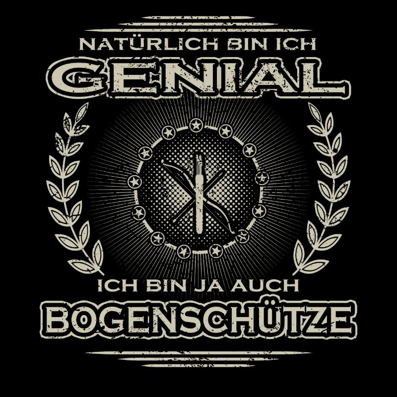 Geschenk Genial bogenschuetzin bogenschiessen bog