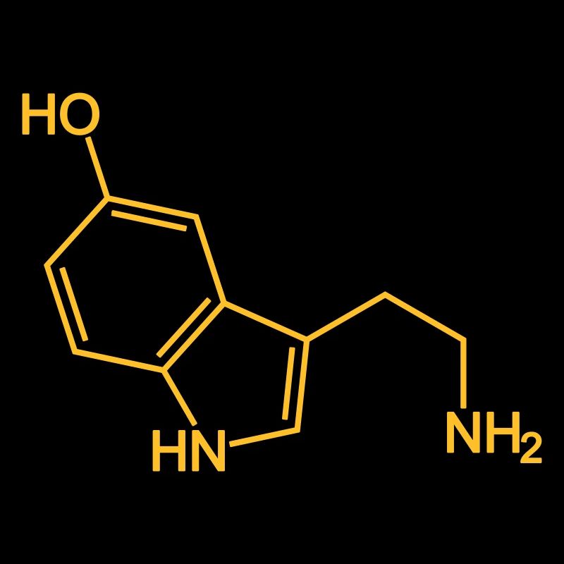 Serotonin Molecule