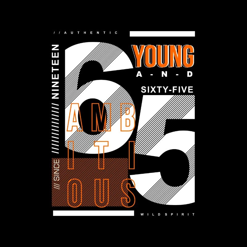 Young sixty five ambisious