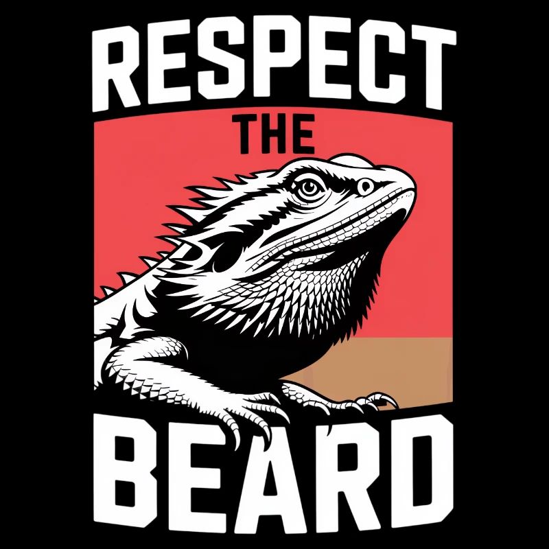 Respect the Beard! Bartagame Reptil Terraristik