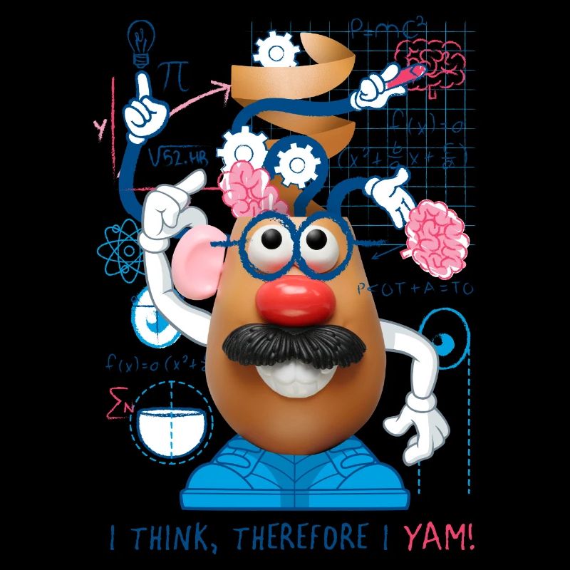 Mr. Potato Head Abstract Math