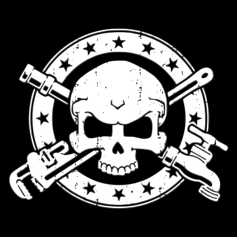 Klempner - Gas, Wasser, ***e - Skull Beruf