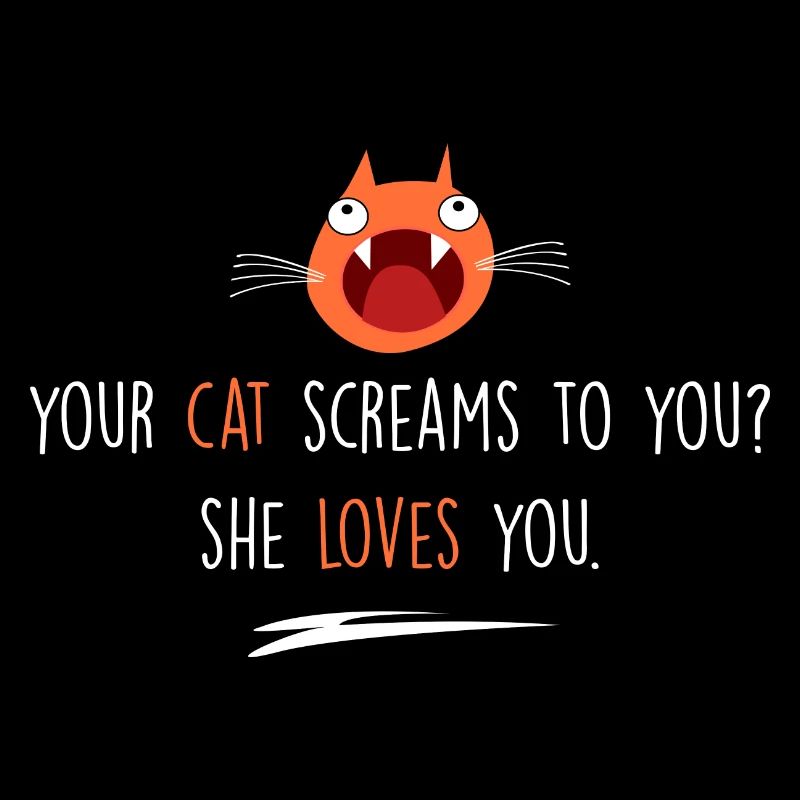 Le chat t’aime