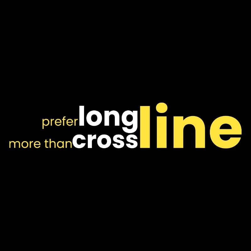 rather longline than transverse line
