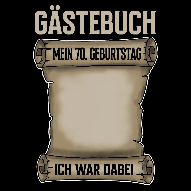 70. Geburtstag Gästebuch