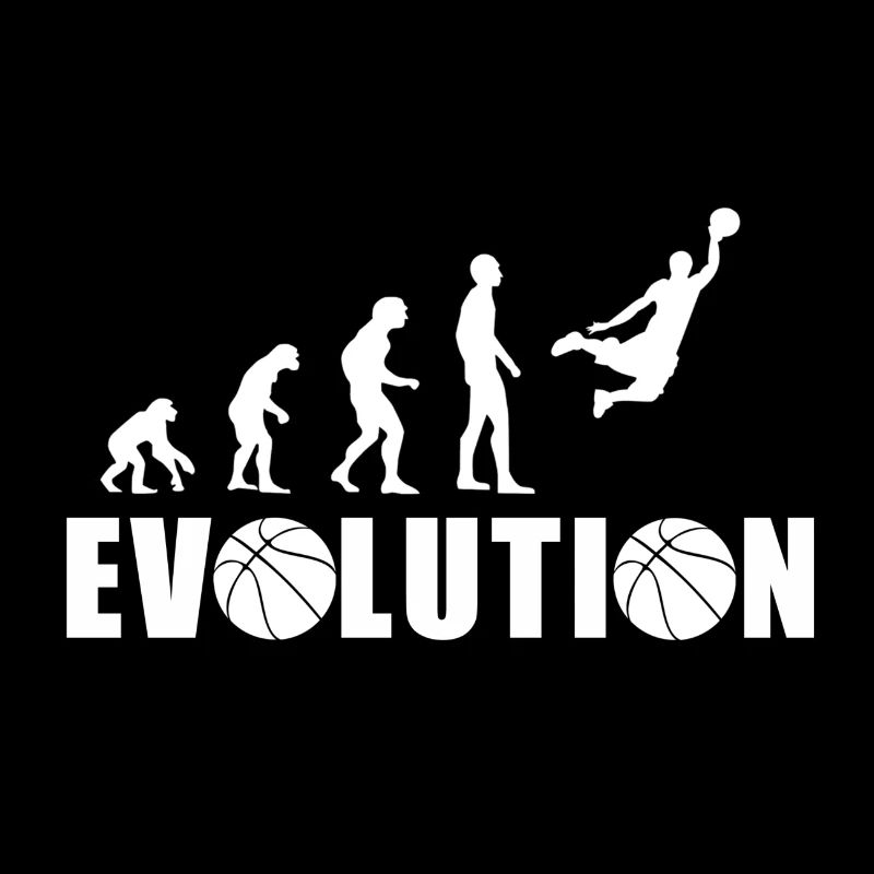 EVOLUTION BASKET Geschenk Basketball